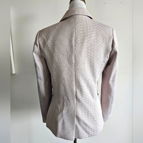 CYNTHIA ROWLEY Snake Pattern Blazer - Picture 4 of 13